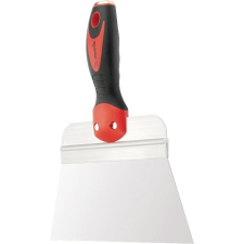 MTX Homlokzati spatulya rozsdamentes acél penge, 200mm két komponensû nyél kőműves és burkoló szerszám