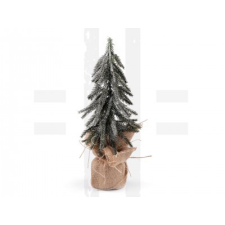  Mű karácsonyfa glitterekkel - 29 cm műfenyő