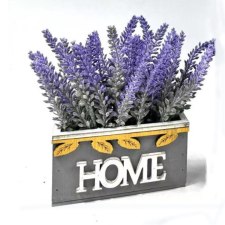  Mű Levendula Dekoráció Keretes Tartóban, Home – 17x13x7 cm sütés és főzés
