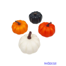  Mű tök 7cm 4db/csomag - Mix dekorációs kellék