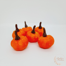  Mű tök - mini - narancs dekorációs kellék