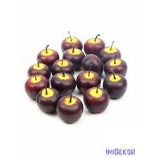  Műalma 4,5cm 16db/csomag - Bordó dekorációs kellék