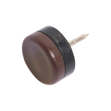 Műanyag bútoralátét szeggel átmérő 22 mm 8 darab barna bútor