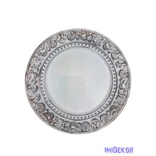  Műanyag dekor tál 15 dekorációs kellék