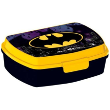 Műanyag Ételtartó doboz - Batman #fekete-sárga papírárú, csomagoló és tárolóeszköz