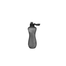 Műanyag kulacs - 750ml - fekete kulacs, kulacstartó