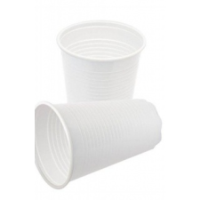 . Műanyag pohár 1,6 dl fehér konyhai eszköz