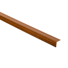Műanyag sarokprofil 30 mm x 30 mm x 2500 mm dió laminált parketta