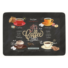  Műanyag tálca 31x23cm,It&#039;s Coffee Time konyhai eszköz