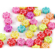  Műanyag virággyöngyök  - 40 db/csomag dekorációs kellék