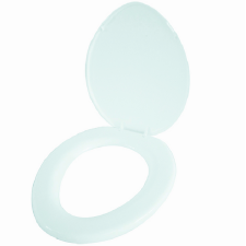  Műanyag WC ülőke fehér színben 3361877 takarító és háztartási eszköz