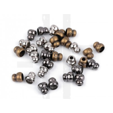  Műanyag zsinórvég kupak szív 100db/csomag dekorációs kellék