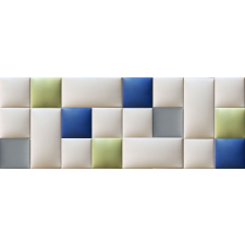 Műbőr falvédő-117 V-37 faldekoráció (200x75 cm tapéta, díszléc és más dekoráció