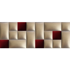 Műbőr falvédő-143 V-63 faldekoráció (200x75 cm tapéta, díszléc és más dekoráció