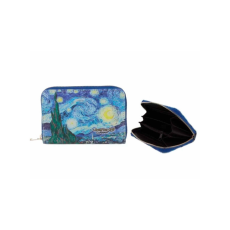  Műbőr pénztárca 14,5x9,5x2,7cm,Van Gogh:Csillagos éj