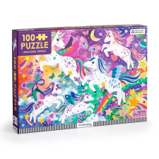 Mudpuppy Puzzle Kúzelní jednorožci 100 dielikov puzzle, kirakós