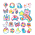 Mudpuppy Unicorn Dreams ragasztható habfürdő formák Mudpuppy