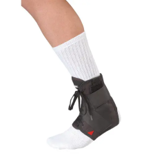  Mueller bokarögzítő, fűzős, keresztpántos - Soft Ankle Brace w/ Straps LG gyógyászati segédeszköz