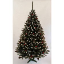  Műfenyő magyallal, havas ágvéggel 220 cm műfenyő