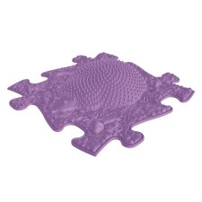 Muffik ortopédiai puzzle - kemény sündisznó lila, 1 db puzzle, kirakós