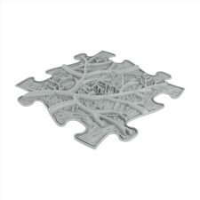 Muffik ortopédiai puzzle - puha gyökerek, szürke, 1 db gyógyászati segédeszköz