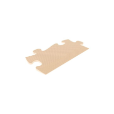 Muffik Szivacs Puzzle Játszónyőnyeg Egyenes Lezáróelem Bézs 1db puzzle, kirakós