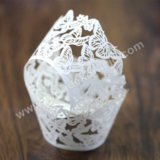  Muffingyűrű - pillangós, fehér 10 db/cs sütés és főzés