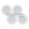 Müller Licht MÜLLER LICHT 400079 LED bútorvilágító szett, 7W, 70Lm, RGB, Ø 70x14mm, 4db