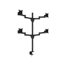 Multibrackets 5891 asztali TV konzol 76,2 cm (30&quot;) Fekete tv állvány és fali konzol
