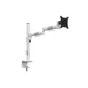  MULTIBRACKETS Asztali konzol, M VESA Deskmount Officeline Single II White (15-30", max.VESA: 100×100 mm, 8 kg)