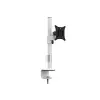 Multibrackets Asztali konzol, M VESA Deskmount Officeline Single White (for LCD display, 15-30", max.VESA: 100x100mm)