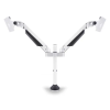 Multibrackets asztali rögzítő Gas Lift Dual, dönthető, forgatható 15-32", fehér