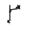 Multibrackets asztali rögzítő Officeline Single I, dönthető, forgatható konzol, 15" - 30", fekete (7350073735839) (7350073735839) - Monitor állványok, fali konzolok