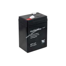 Multipower Helyettesítő akku horgászlámpa (Multipower) MP4,5-6 barkácsgép akkumulátor