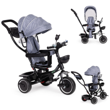 Multistore Tricikli háromkerekű forgatható ülés napellenző szürke tricikli