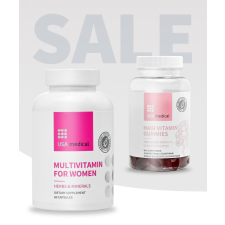  Multivitamin nőknek + Haj gumi-vitamin biotinnal vitamin és táplálékkiegészítő