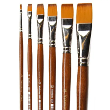 Munkácsy M2005 Munkácsy hosszúnyelű szintetikus lapos ecset - 22 ecset