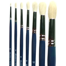 Munkácsy M3120 Munkácsy kecskeszőr, hosszúnyelű, kerek ecset - 14 ecset