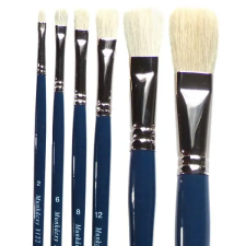 Munkácsy M3122 Munkácsy kecskeszőr, hosszúnyelű, lapos ecset - 16 ecset