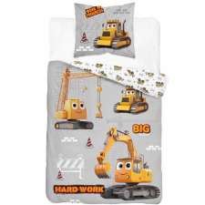  Munkagépes ágynemű (hard work) babaágynemű, babapléd