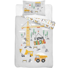 Munkagépes ovis ágynemű (I love building) babaágynemű, babapléd