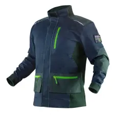  Munkavédelmi kabát PREMIUM, 62% pamut, 35% poliyester, 3% elastane, L munkaruha