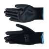  Munkavédelmi kesztyű fekete, 9-es méret TO-74079