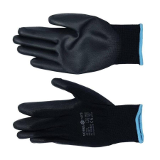  Munkavédelmi kesztyű fekete, 9-es méret TO-74079 védőkesztyű