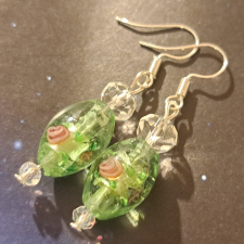  Muránói üveg fülbevaló /199/ fülbevaló