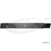 Murray Fűnyíró kés Murray 520mm, 10.2mm, 1 furatos utángyártott