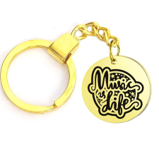  Music is Life kulcstartó, választható több formában és színben kulcstartó