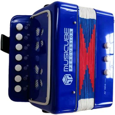 Musicube harmonika, 14 dallam - kék játékhangszer