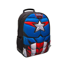 Must... Bosszúállók Amerika Kapitány 3D mintás iskolatáska, hátizsák 32x15x43cm iskolatáska
