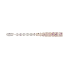 MUSTAD AJI BEAVER TAIL 2.5'' CLEAR PURPLE GLITTER 12DB/CSOMAG horog